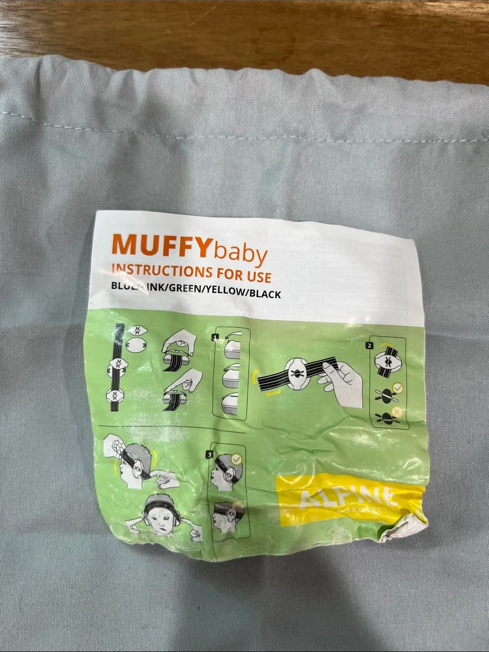 Alpine Muffy Ear Protection for Babies and Toddlers up to 36 Months